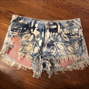 Free People Denim Shorts
